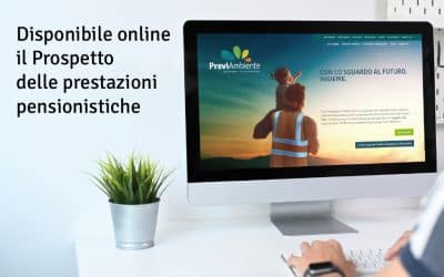 Il Prospetto delle prestazioni pensionistiche – Fase di accumulo è disponibile per la consultazione
